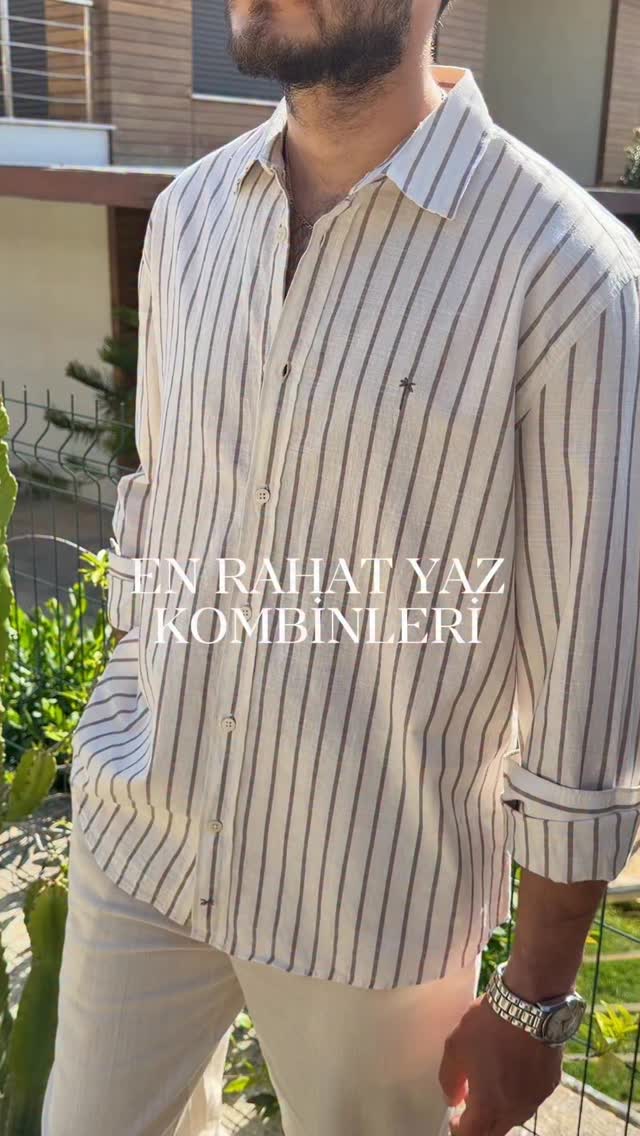 Bu yazın en çok tercih edilen kombinleri 🔥 Pamuk & keten rahatlığıyla fark yarat. Stoklar sınırlı! 👉…