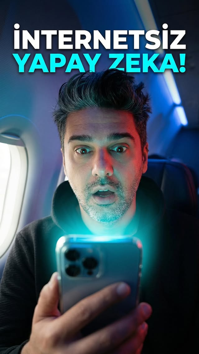 ✈️ Dün uçaktaydım, internetim yoktu ama cebimdeki yapay zekayla uzun uzun sohbet ettim! Nasıl mı? 👇 …