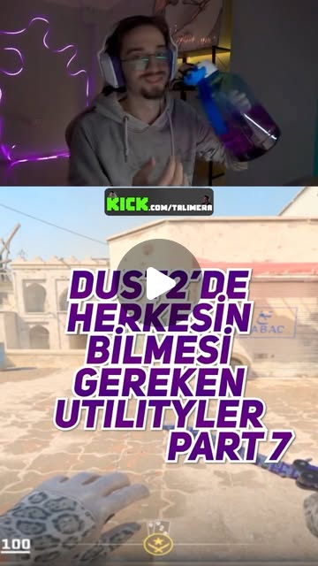 Dust 2'de Herkesin Bilmesi Gereken Utilityler Part 7 - - - - - - #cs2 #cs2clips #cs2smokes #cs2flash…