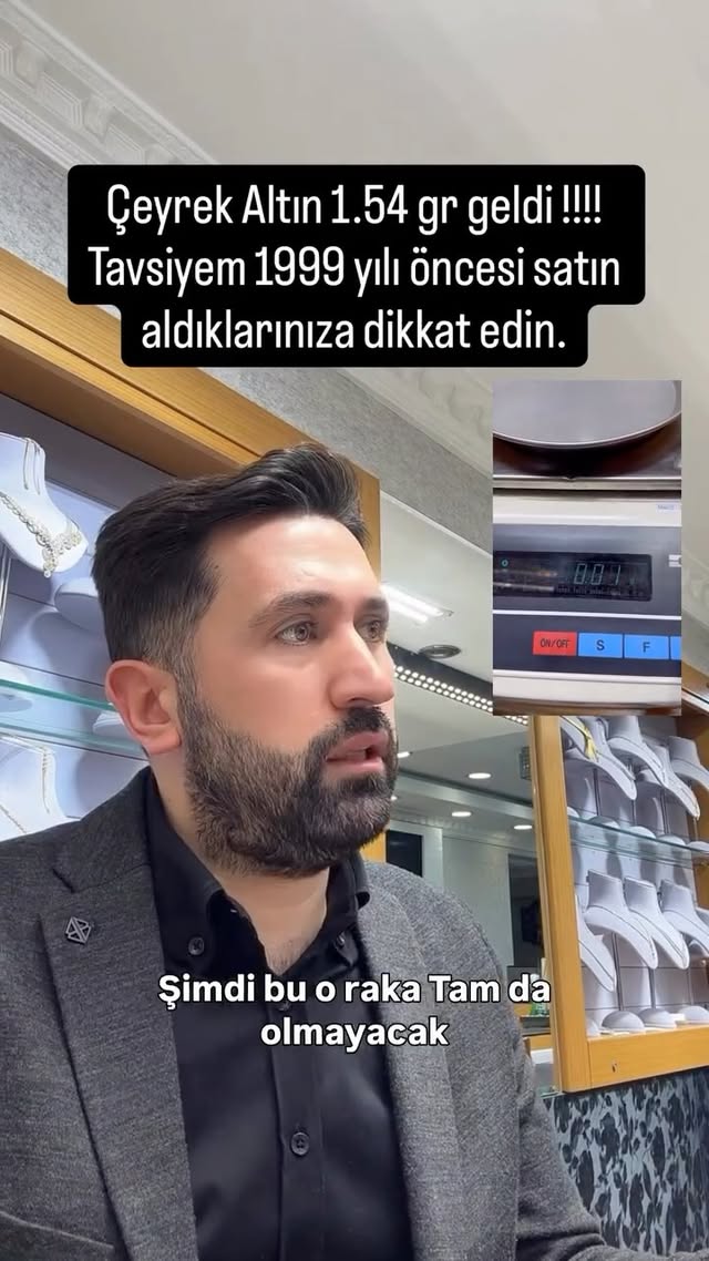 1999 yılı öncesi sarrafiye grubu alırken dikkat edin