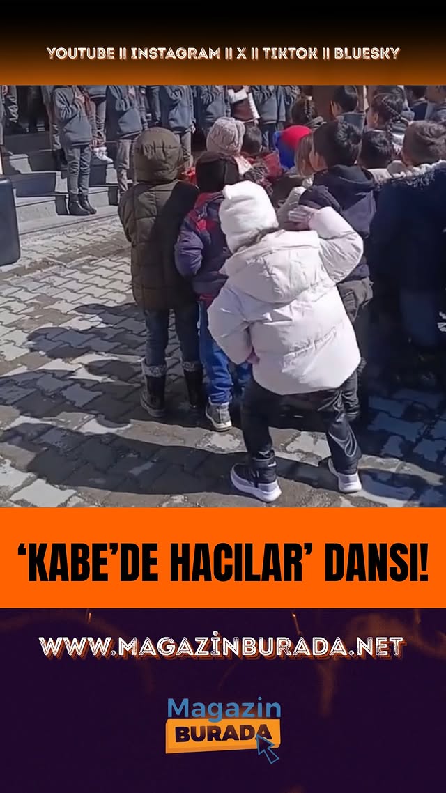 Ağrılı bir ilkokul öğrencisinin ‘Kabe’de Hacılar’ ilahisi eşliğinde yaptığı dans tüm dünyada viral h…