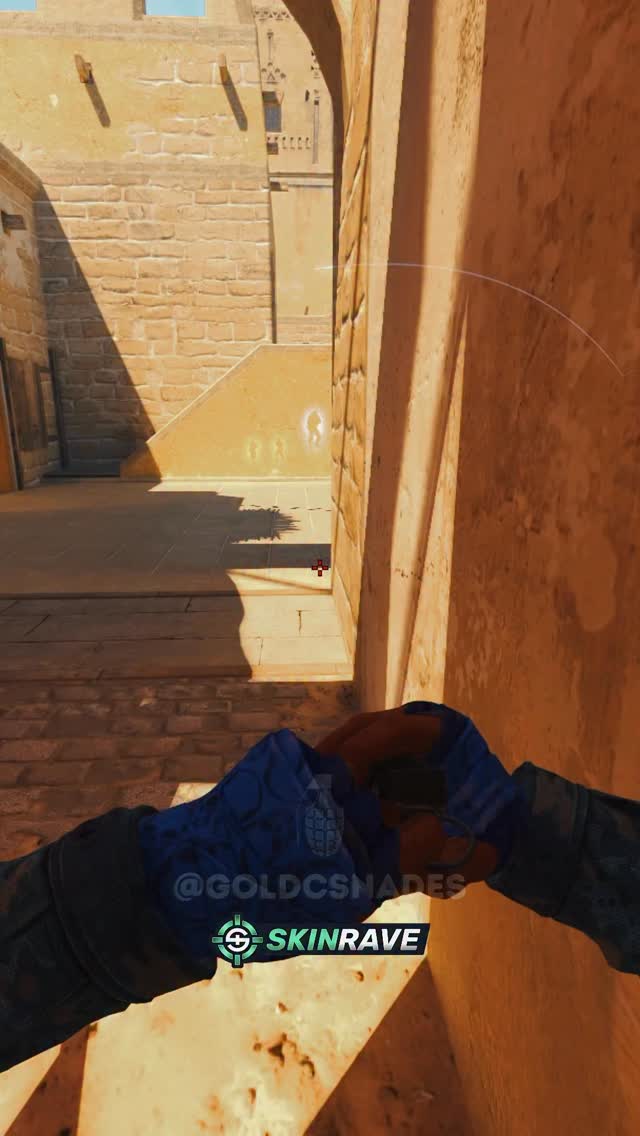 Ramp Nade on Mirage #cs2