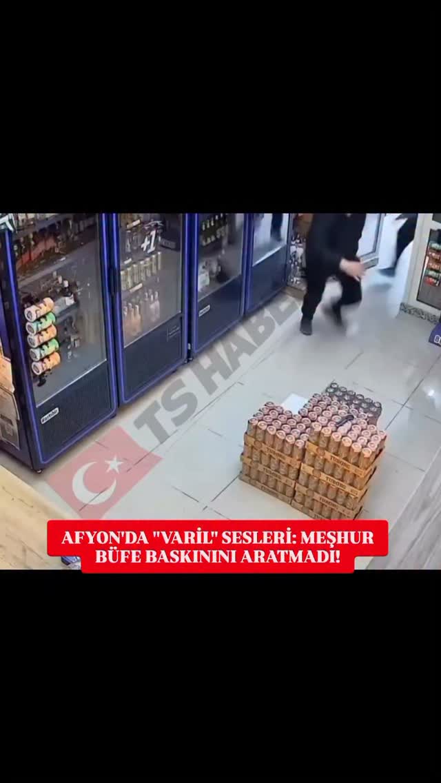 AFYON'DA "VARİL" SESLERİ: MEŞHUR BÜFE BASKININI ARATMADI! Afyonkarahisar’da sıradan başlayan bir akş…