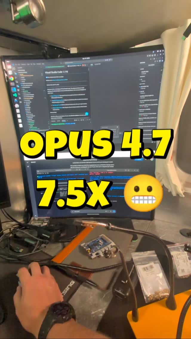 Ouch. But hey, Opus 4.6 high is standard rate. #dfur #claude #cybersecurity #startup #soloprenuer