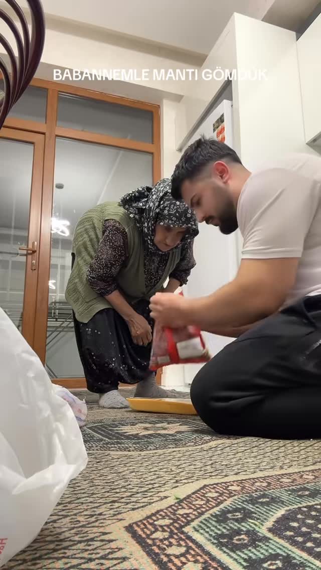 Küçük babannemle akşam yemeği
