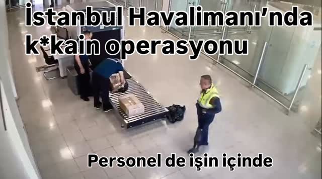 İstanbul Havalimanı’nda çalışan şüphelilerin, yurtdışından gelen ve içerisinde 47 kilogram kokain bu…