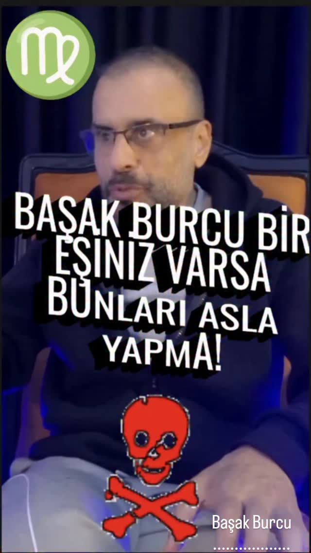 Başak burcu bir eşin varsa… bazı şeyleri sakın ama sakın yapma 😅♍ Çünkü Başak dediğin detaydır… hem …