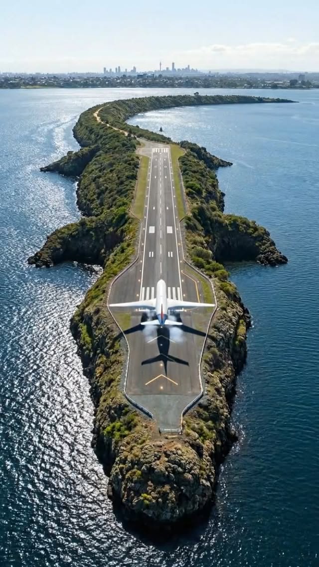 This crocodile island just became an airport 😳 A crocodile-shaped island transforming into a modern …