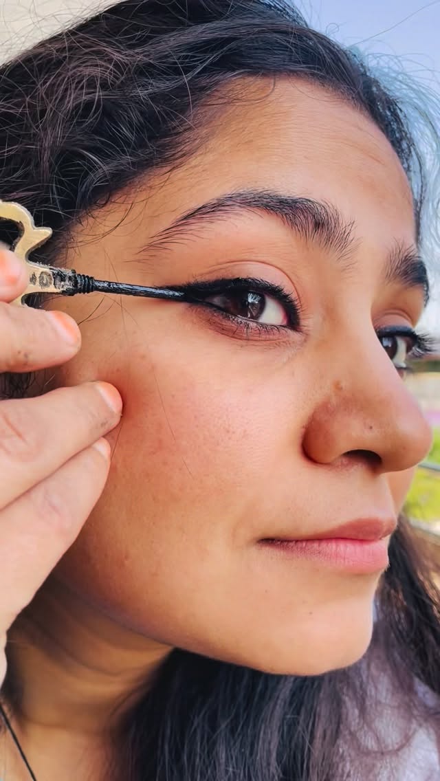Making Kajal at home like our grandmother used to . Ingredients: . Almond . Carom seeds . Cotton . C…