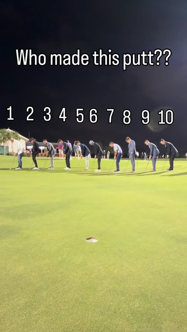 Who made this putt!??! #golf #game #guess