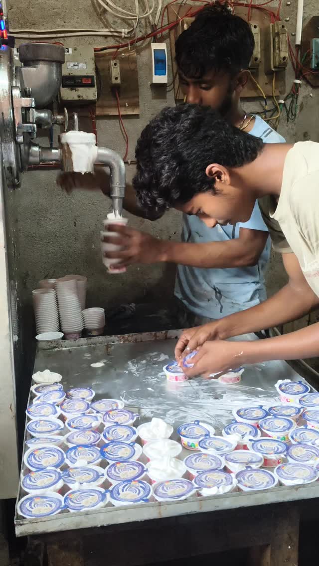 ICE Cream making cup #cup