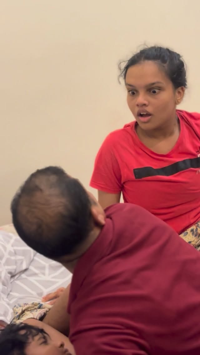 Pure emotions ❤️ Mission surprise: successful. … #fatherdaughterlove❤️ #fatherreturns #gulflife #hom…
