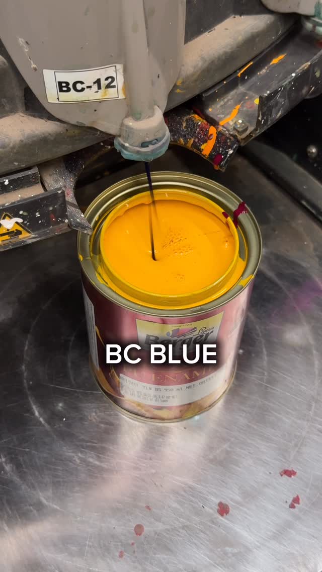 Pu Enamal Bright Yellow Base Paint Mixing #satisfying #paintmixing #colormixing #asmr