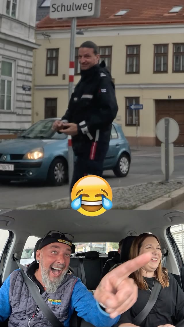 Erste Strafe kassiert... 🥹😂 bester Mann! 🫶 #prodrive #fahrschule #fahrstunde