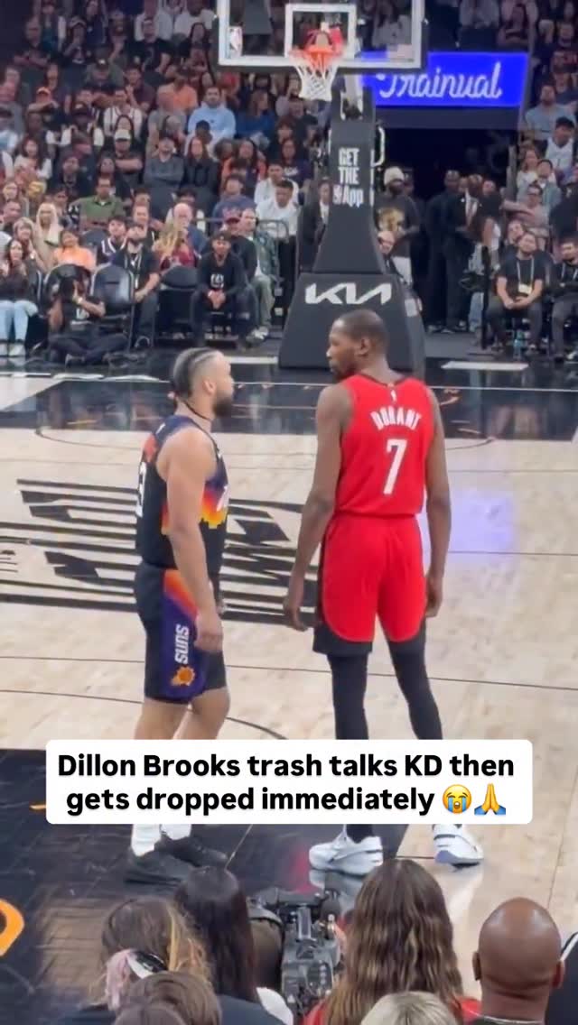 He made the shot btw 🥀 (via sydney_lala/X) #nba #basketball #kevindurant #durant #rockets