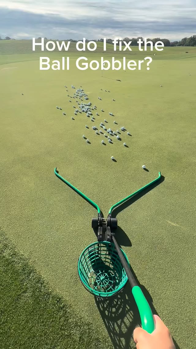 It keeps getting stuck for some reason! #golf #asmr #pov #job #sensational