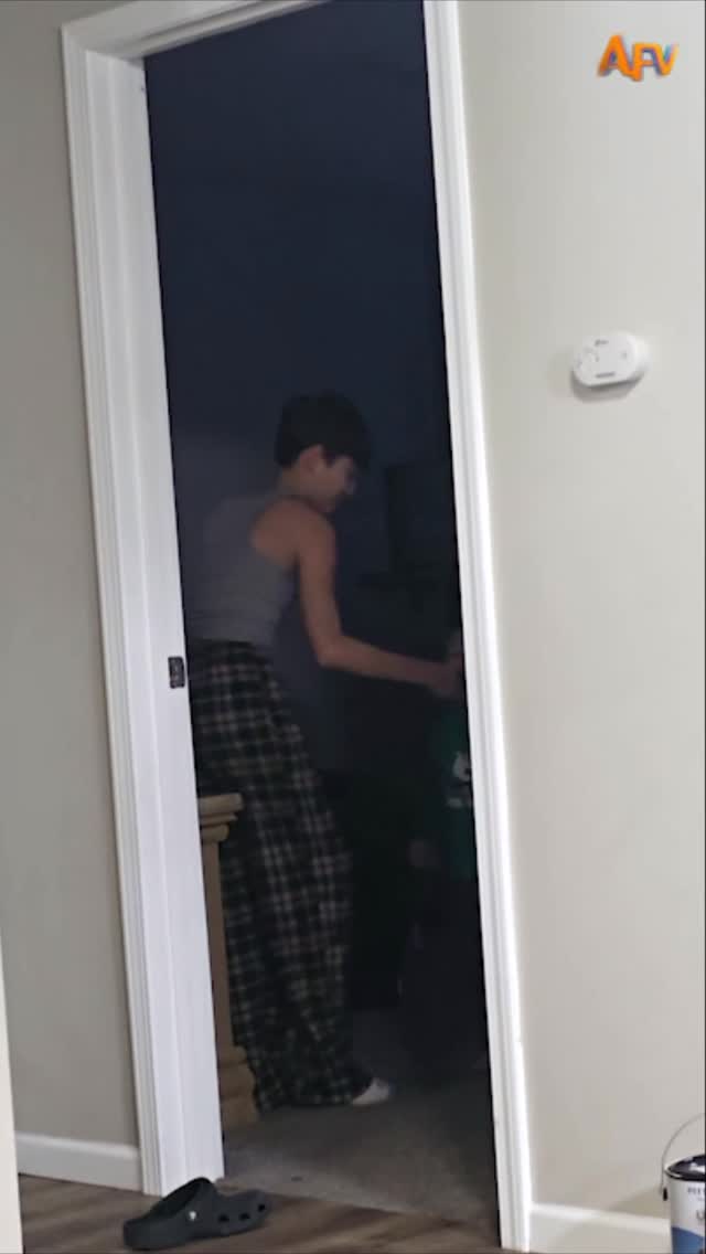 Sometimes it requires a little POULTRY IN MOTION to get your little brother out of your room. Don’t …