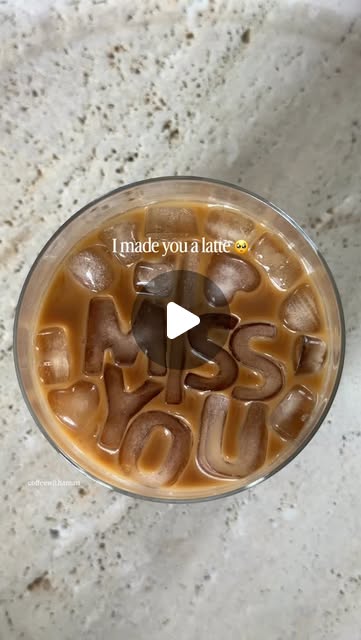 I made you a latte 🤎 #imy #imissyou #missyou #coffee #latte