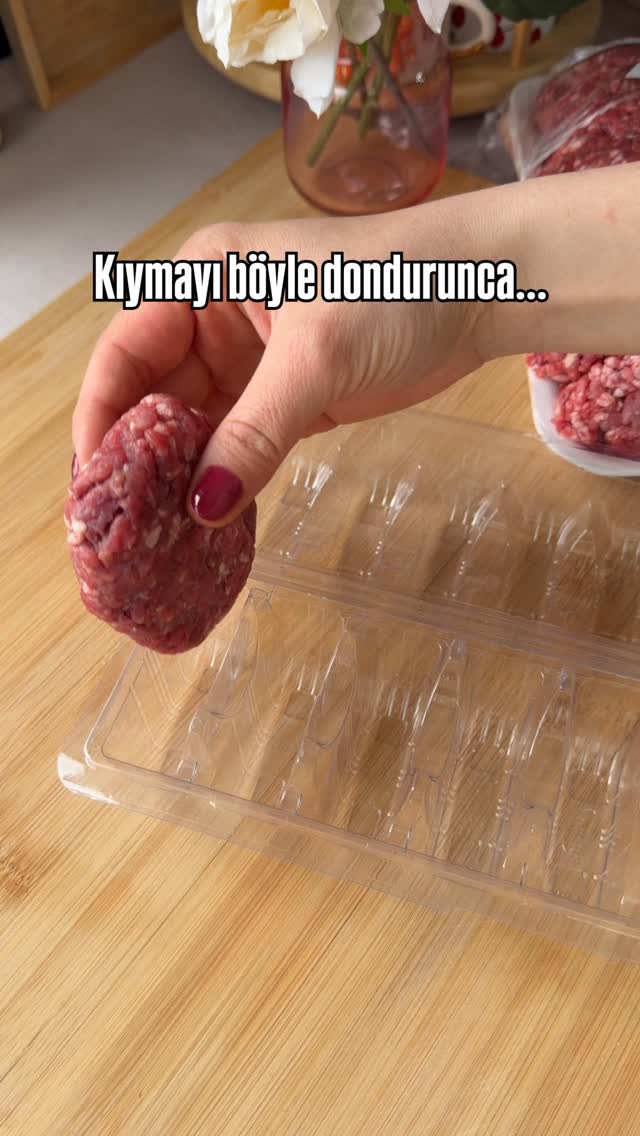 Kurban bayramı öncesi fikir olsun istedim,çok pratik oldu.