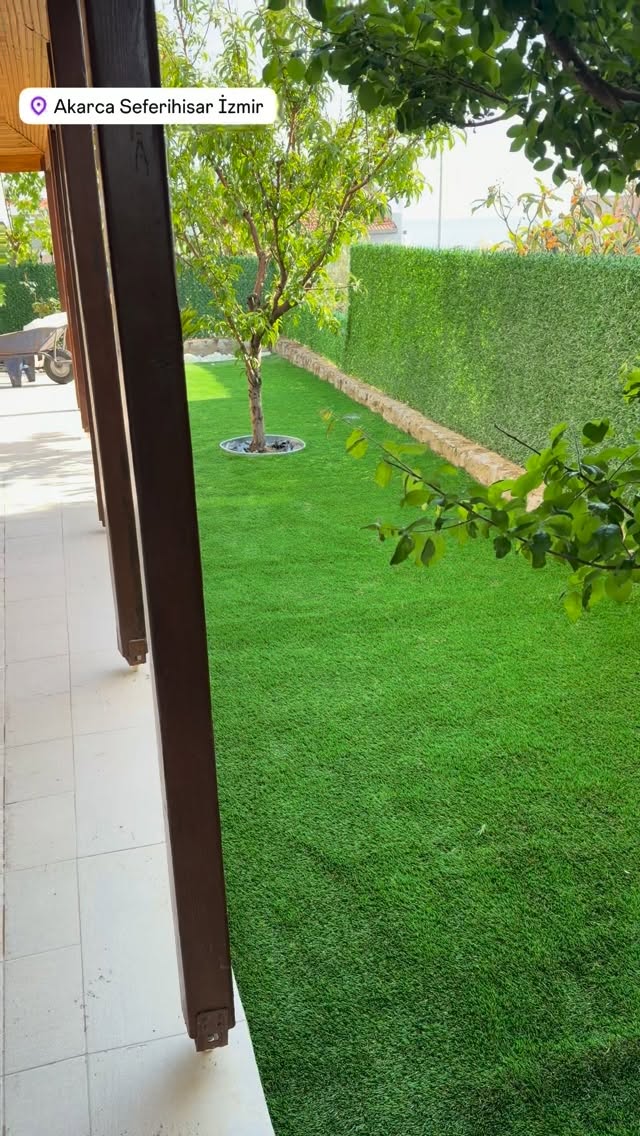 Suni çim uygulamasından… #suniçim #yapayçim #çimhalı #suniçimuygulaması #çimhalıuygulaması