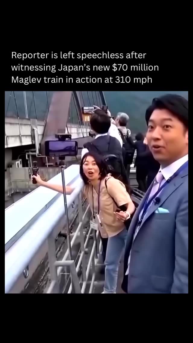 It doesn’t just move fast, it almost doesn’t touch the ground. 🚄 Japan’s L0 Maglev is redefining wha…