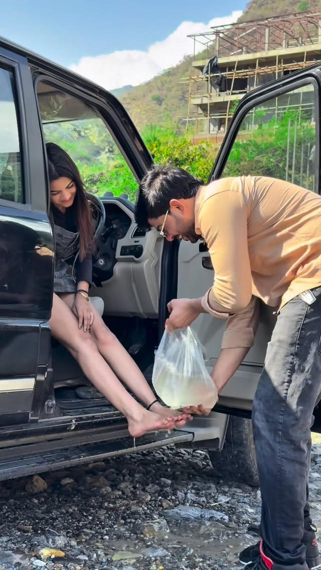 Pair 🦶 gande maine hi kiye the 😜😜😜 #foryou #instagram #viral #trending #satna