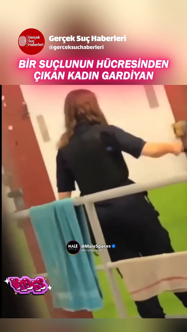 🚨 BİR SUÇLUNUN HÜCRESİNDEN ÇIKAN KADIN GARDİYAN Bir kadının gardiyan olarak çalıştığı hapishanede ya…