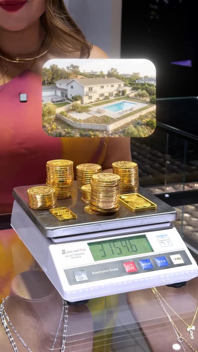 Esto es lo que te puedes comprar según es peso del Oro✨ y si quieres empezar a invertir síguenos🫶🏻