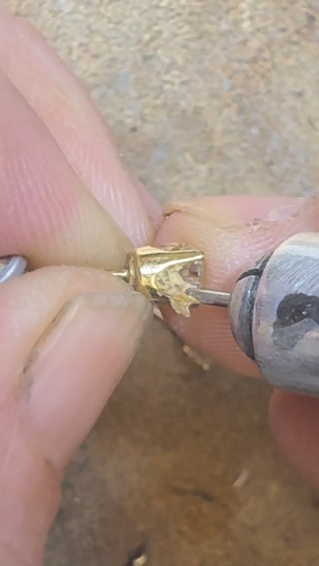 These little girl diamond studs came in to change the post/backs. Literally thought they were CZs th…