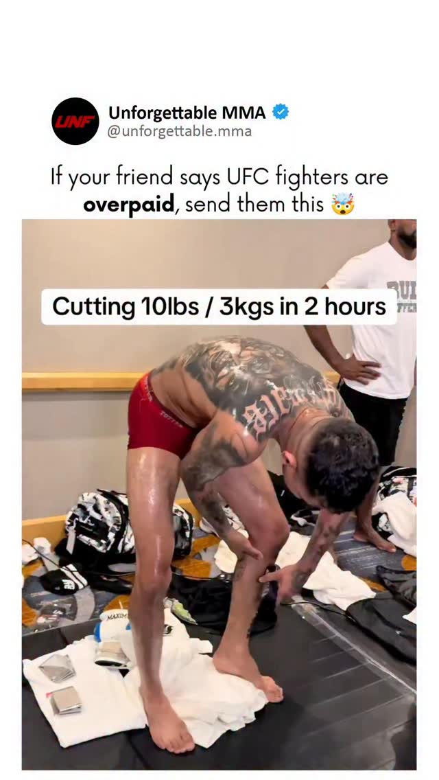 Not everyone can be a UFC fighter. 🎥 @domtomasello Carlos Prates is a Brazilian mixed martial artist…