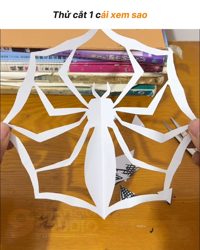 Thử cắt 1 cái xem sao #origami