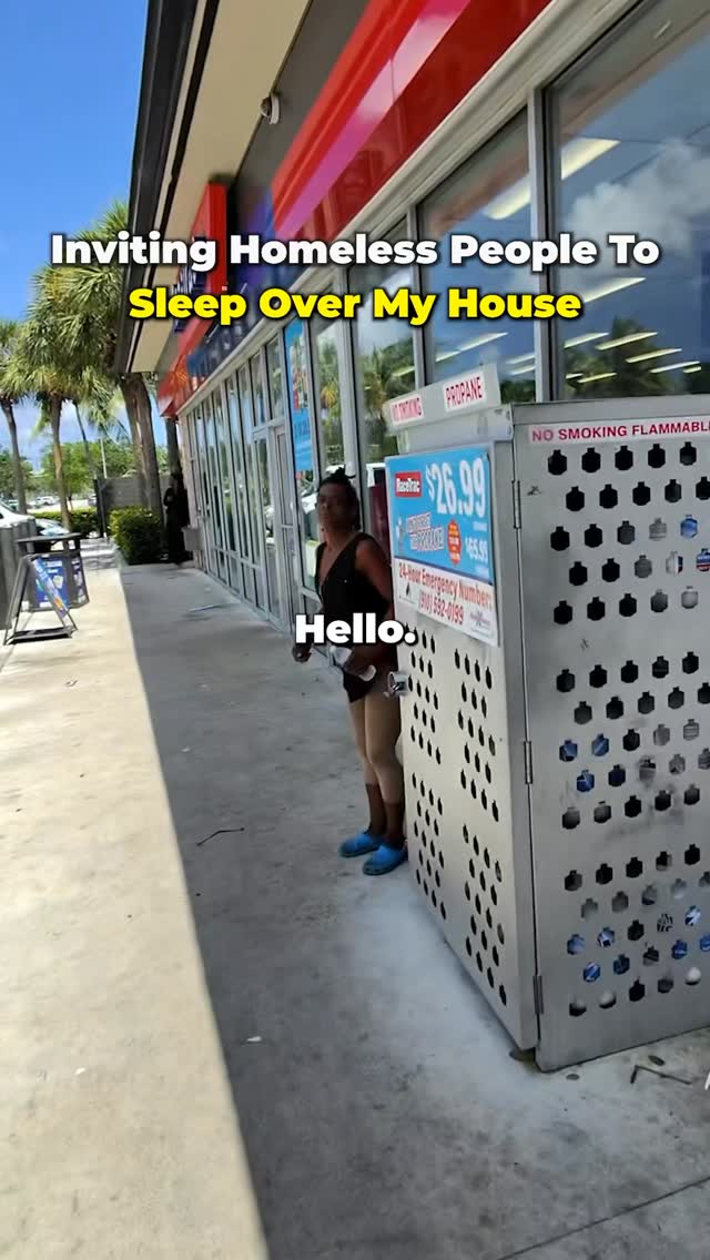 Inviting Homeless People To Sleep Over My House