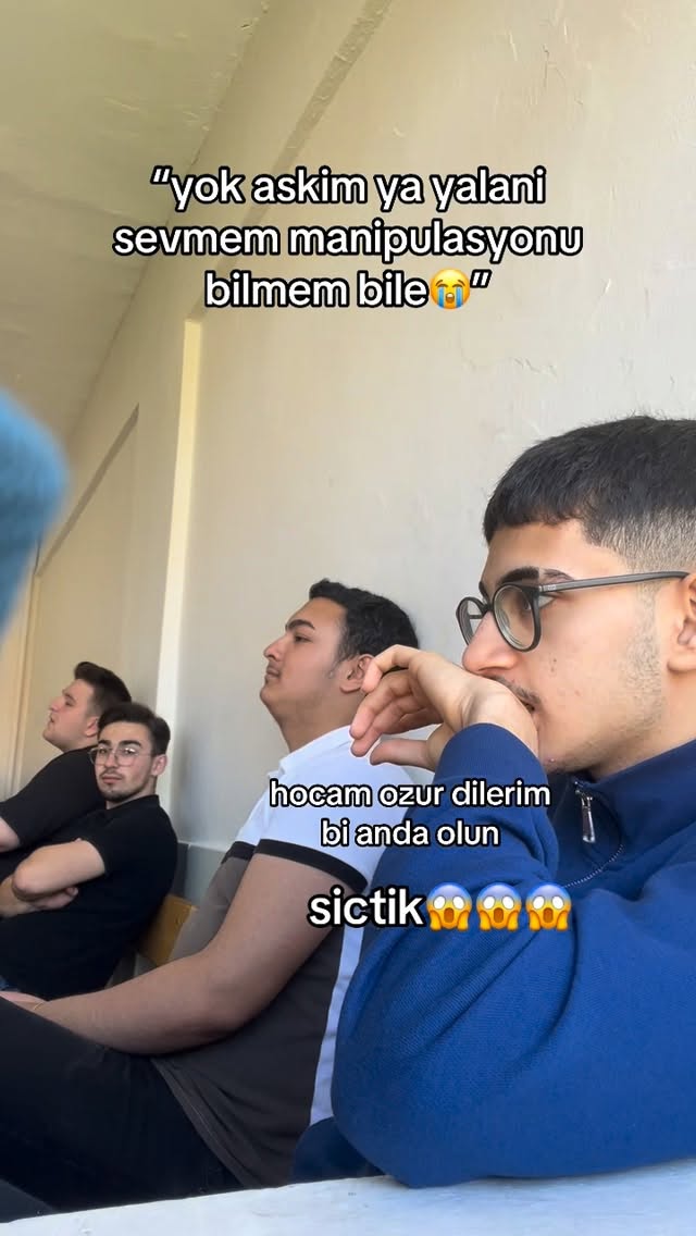 video 2 sene onceye ait alip paylasmayin!,hocaninda bilgisi vardir yeni ogrenciler izletmis😅,duyar k…