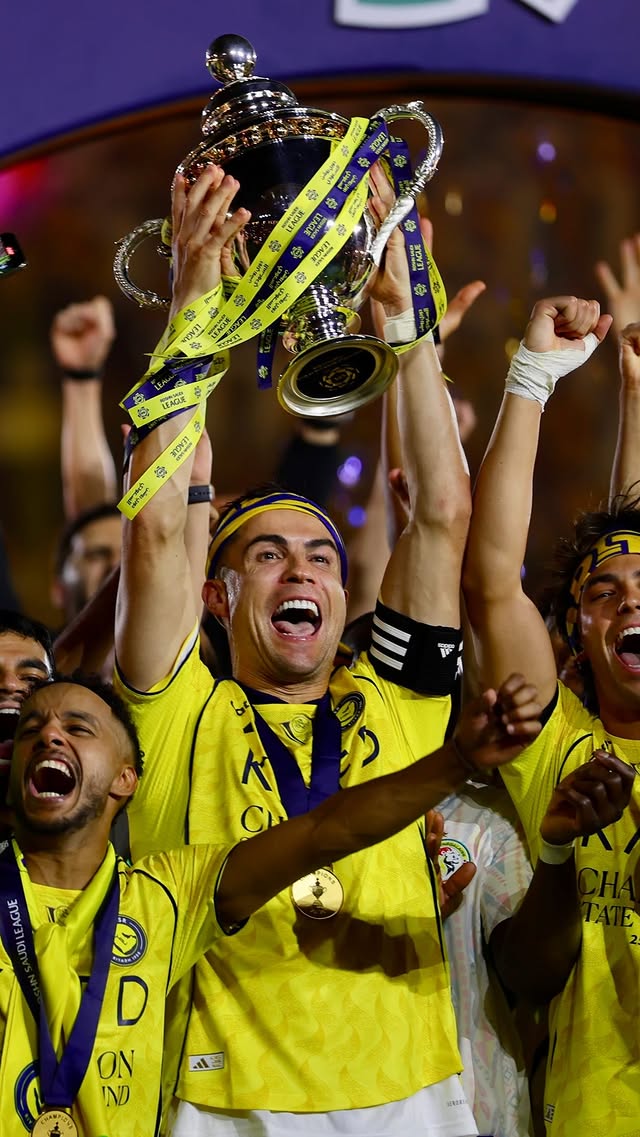 It means so much to us 🏆 YALLA NASSR! 🟡🔵