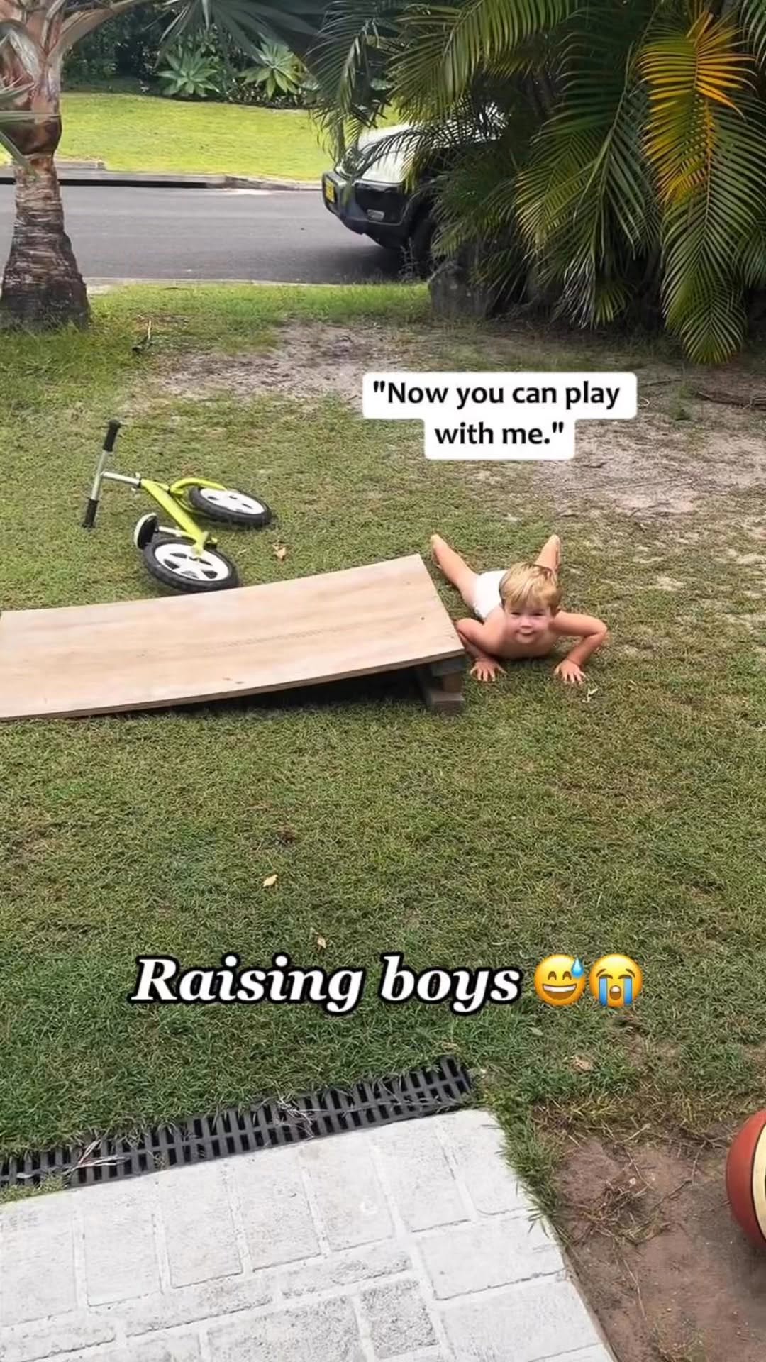 This is what raising boys looks like🥴#raisingboys #boymom #boydad #boysbeingboys#funnyboys#parentlif…