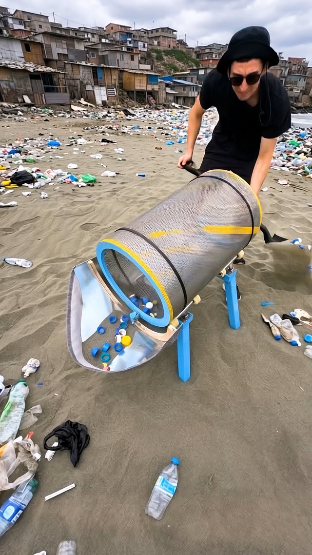 Making Shoes From Plastic Waste Found in Beach Sand