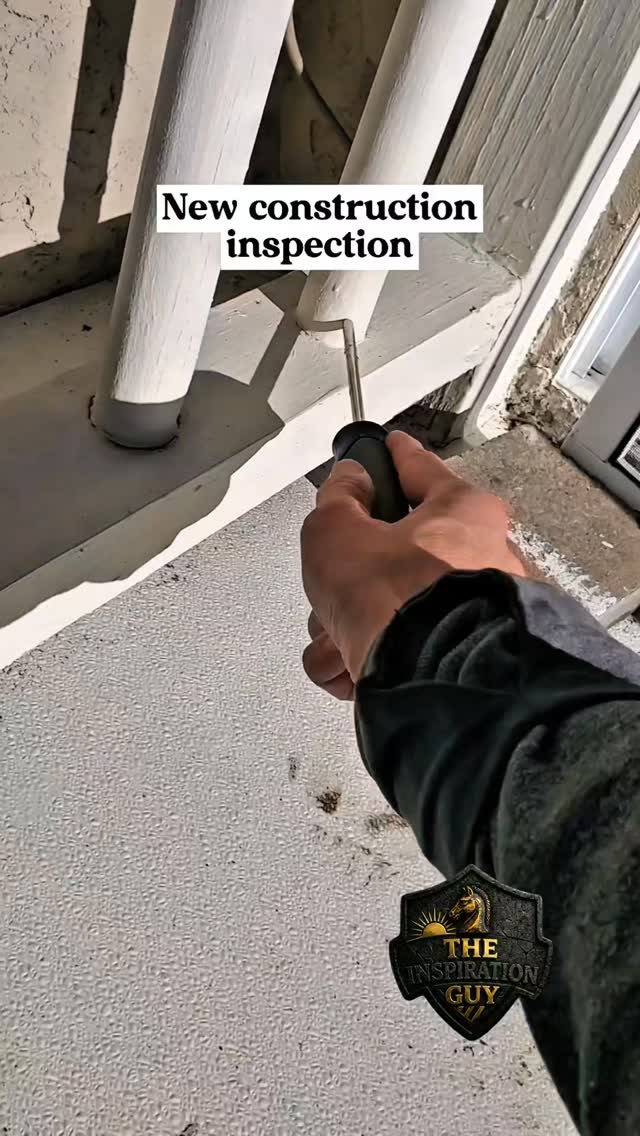 Builder said "finished." The inspection said... 👀🔎🏠 #HomeInspection #NewConstruction #dreamhome